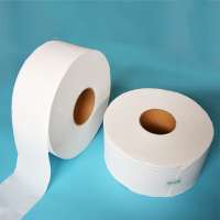 500M White Virgin Pulp Facial Tissue Jumbo Toilet Roll  Paper