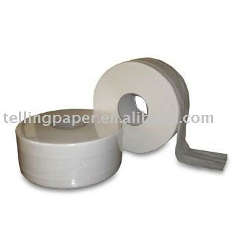 Double Side Recycled Jumbo Toilet Tissue Roll