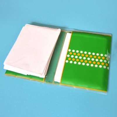 Disposable Travel pack wallet Flushable Tissue Paper Toilet Seat Covers