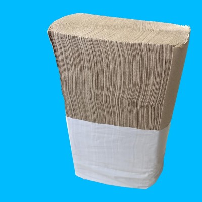 1 layer of high quality toilet paper folded paper towel