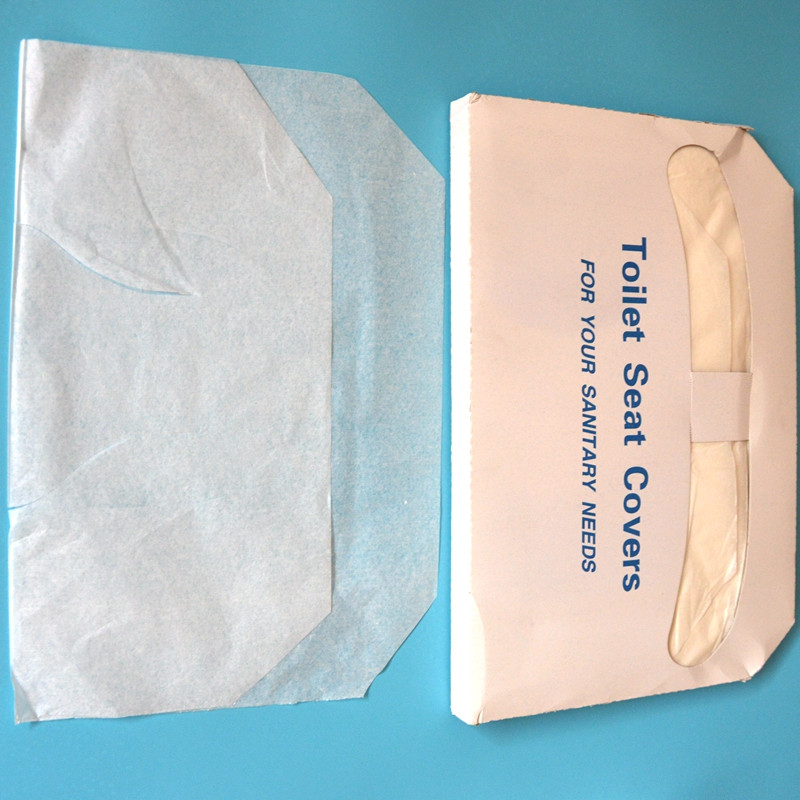 1/2 fold Disposable toilet paper seat cover